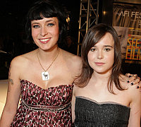 Diablo Cody and Ellen Page