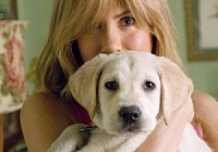 aniston with young marley