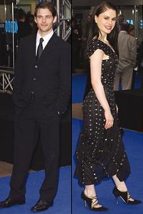 marsden and paquin at the premiere